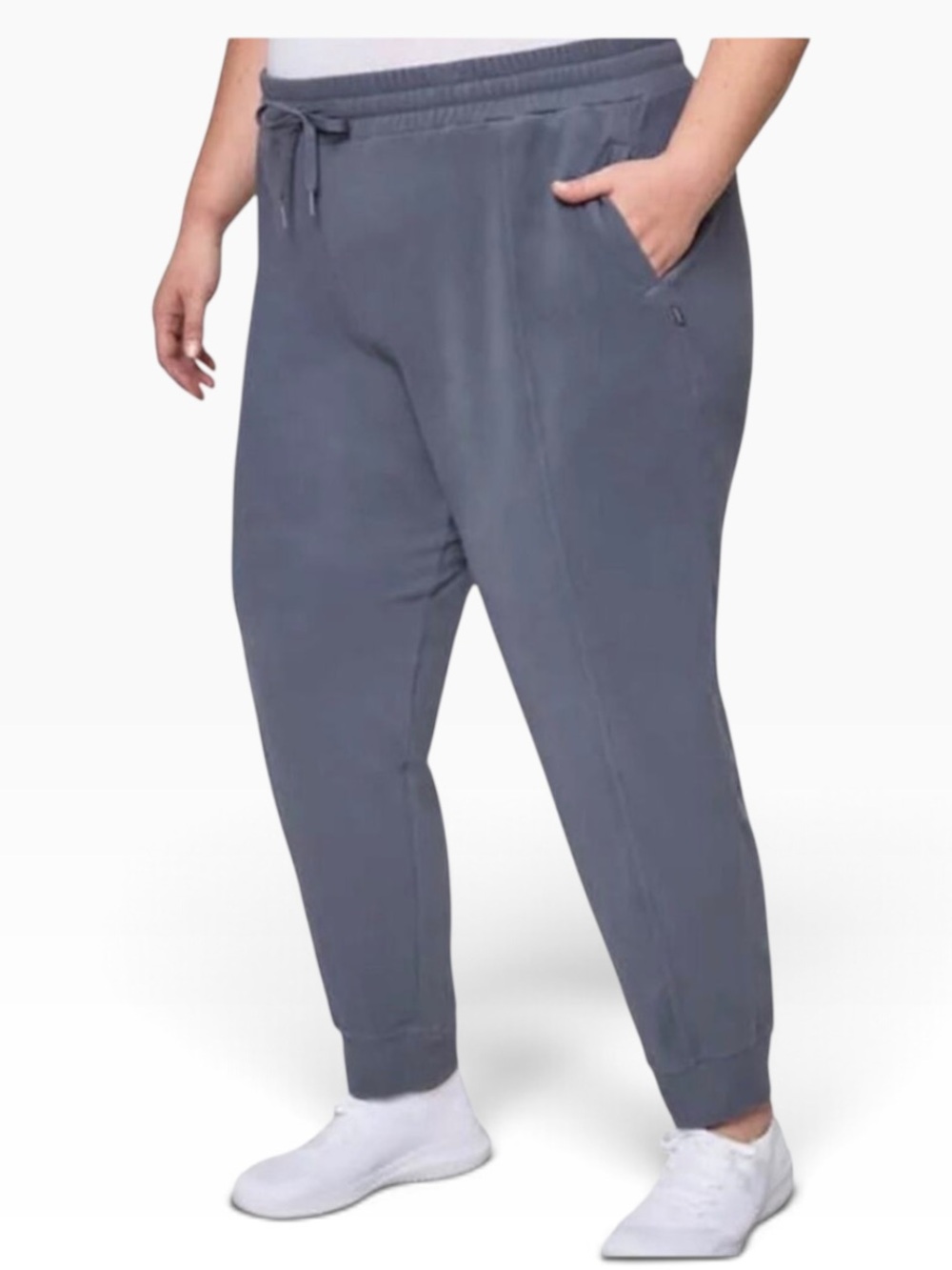Mondetta Women's Jogger Fleece Pants Blue Gray Size XXL NWT